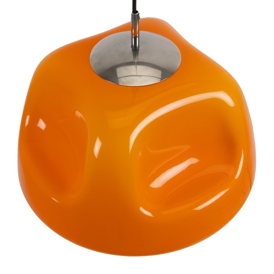 Image 1 of Funky Orange Space Age Pendant Lamp