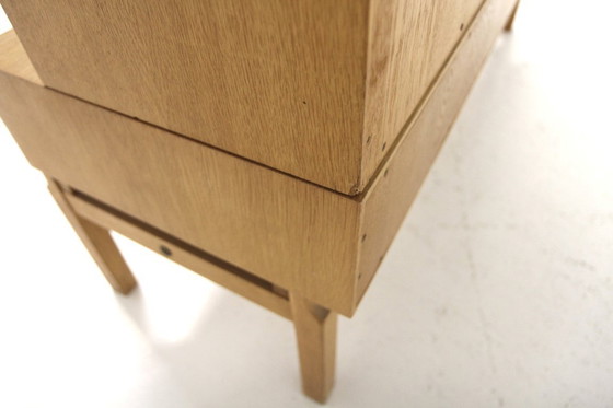 Image 1 of Libreria scandinava in rovere "MTP", Marian Grabinski, IKEA, Svezia, 196