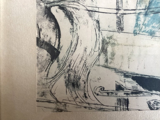 Image 1 of French lithograph - early 20th century