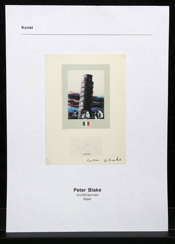 Image 1 of Blake, Peter - Marcel Duchamp's World Tour No. 2 - PK - handsigniert