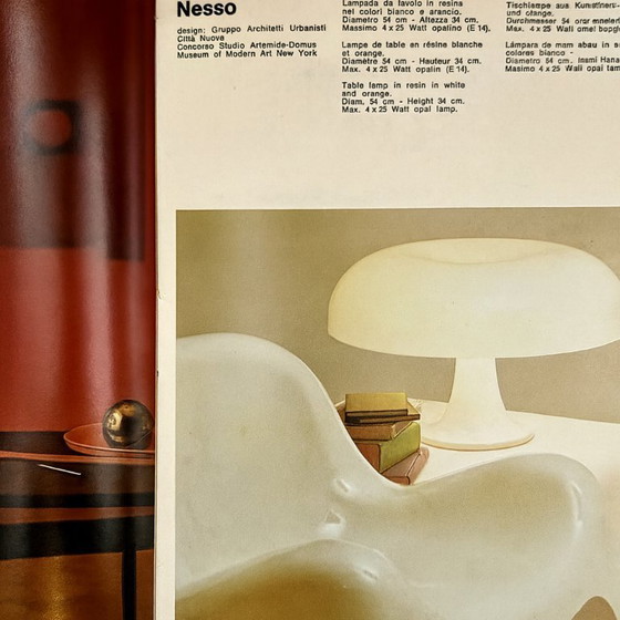 Image 1 of Nesso lamp by Giancarlo Mattioli for Artemide 1967