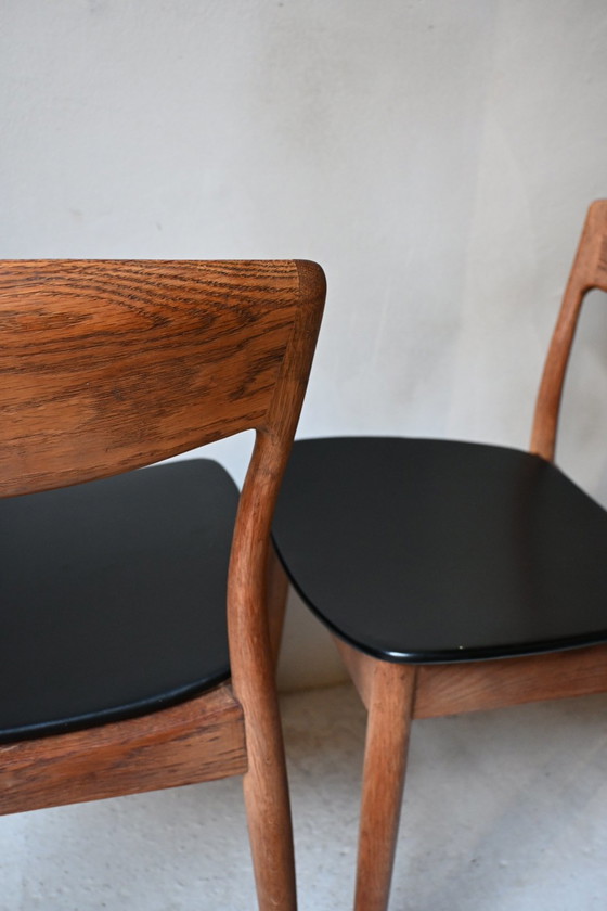 4 Sedie da pranzo Stile Danese Casala Modell Teak – Wood, Leather (photo 9 of 15)