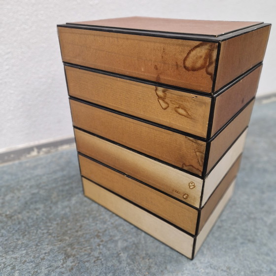 Meuble à Tiroirs de Bureau Ancien Victorien Cabinet à Papier Petite Unité – Meubles de rangement pour bureau (photo 11 of 11)