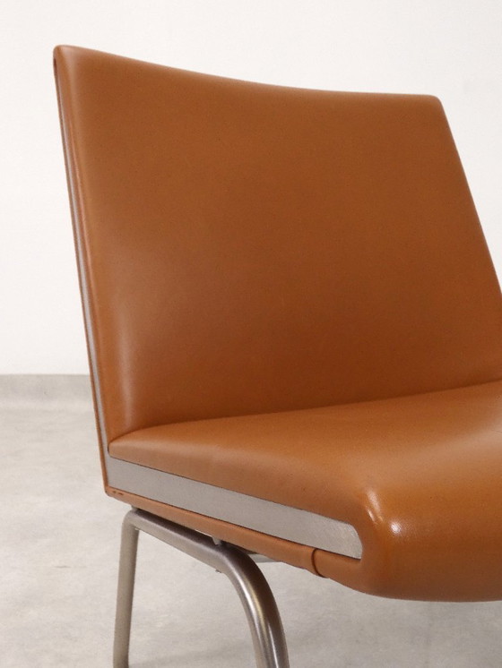 Image 1 of Set di poltrone da aeroporto CH401 di Hans J. Wegner