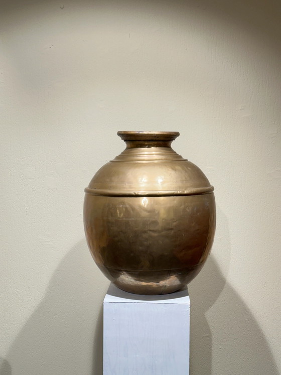 Antikes chinesisches Kupferwassergefäß – Gläser & Karaffe, Copper (photo 4 of 4)