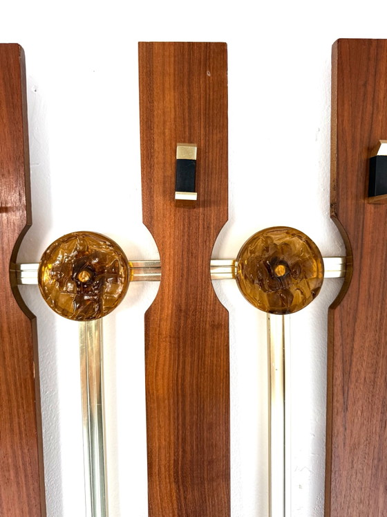 Vintage teakhouten wandkapstok ‘70 – Kapstokken, Glas (photo 10 of 11)