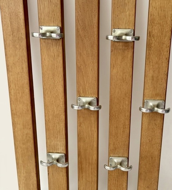 Image 1 of Midcentury modern houten wand kapstok 