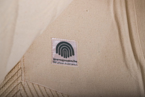 Image 1 of  Chaises et ottomans P60 par Vittorio Introini pour Saporiti, 1960, ensemble de 4