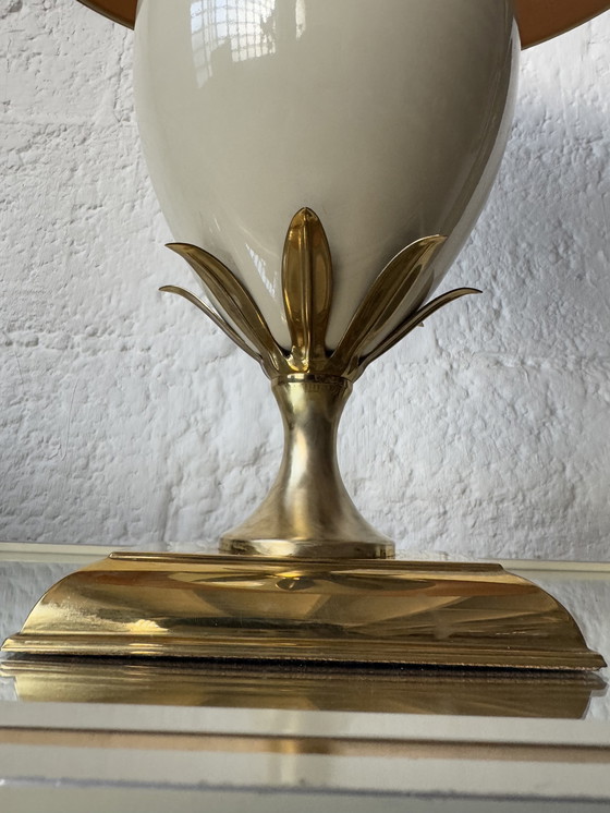 Image 1 of Lampada a forma di uovo di ananas di Le Dauphin, anni '70