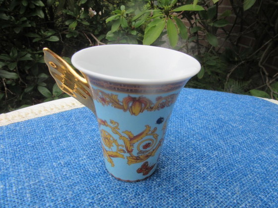 Image 1 of ROSENTHAL VERSACE Le Jardin de Versace - Tazzina da caffè piccola, forma Ikarus, Paul Wunderlich