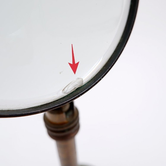 Image 1 of Große Physiklabor-Linse, altes wissenschaftliches Instrument, 19. Jahrhundert