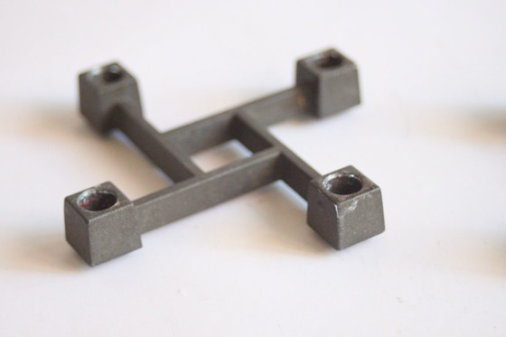 Image 1 of Jens Quistgaard candle holders for Paro, Denmark set of two