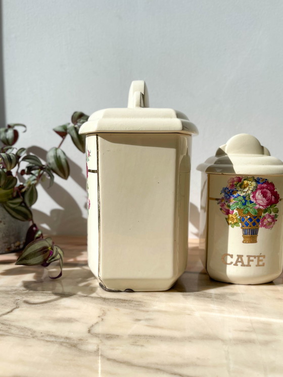 Image 1 of Pots à Épices Digoin Sarreguemines