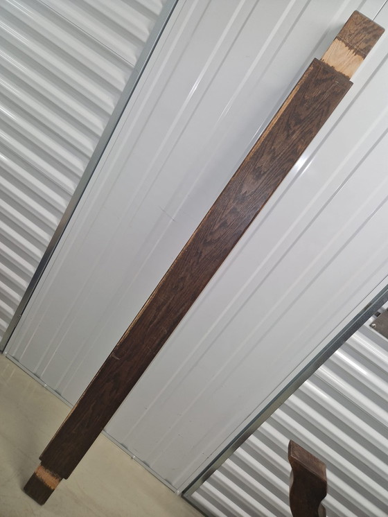 Image 1 of Table de salle à manger en bois de chêne