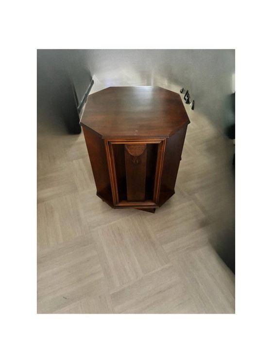 Image 1 of Tavolino vintage a 8 lati o libreria