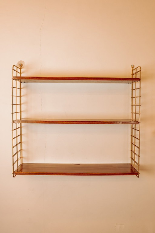 Étagère murale vintage à 3 niveaux