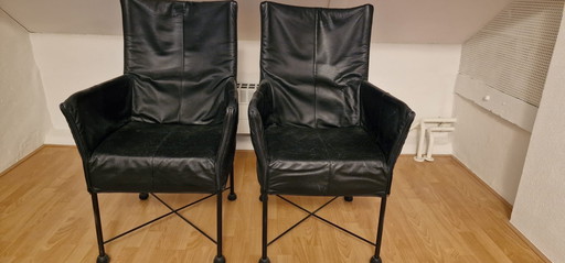 4x Montis Chaplin stoel