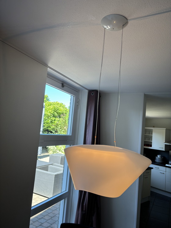 Iconica lampada a croce italiana di Valerio Bottin – Foscarini, Lampade a sospensione, Glass (photo 3 of 6)