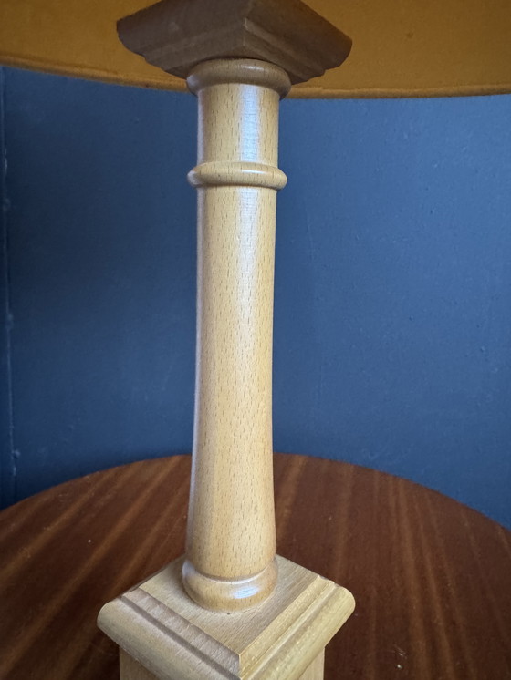 Image 1 of Lampada in legno di faggio di Laura Ashley, anni '70