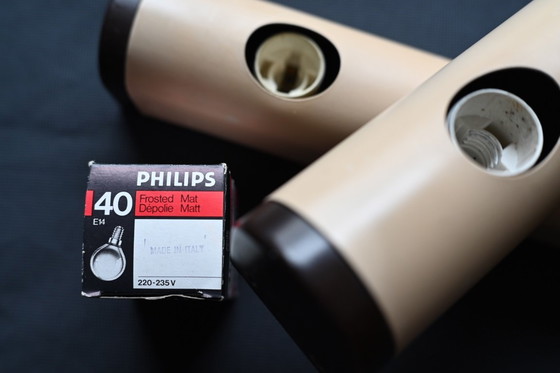 Image 1 of Lampade a specchio d'epoca - Lampade da trucco per il teatro