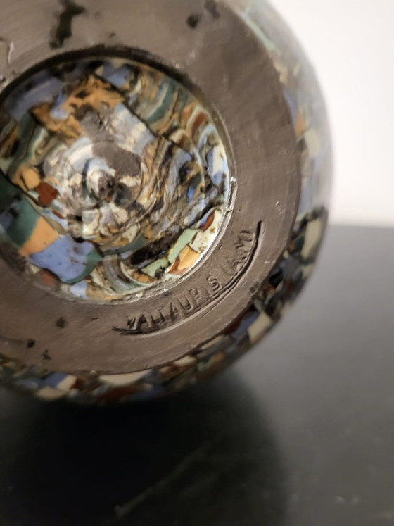 Image 1 of Jean Gerbino vase – Vallauris (France) – unique neriage technique