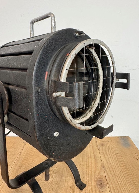 Image 1 of Vintage zwarte theaterspot, jaren 60