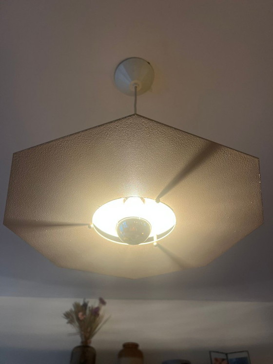 Image 1 of Lampe suspendue octogonale « OVNI » de DL Lamps Holland (années 1980)