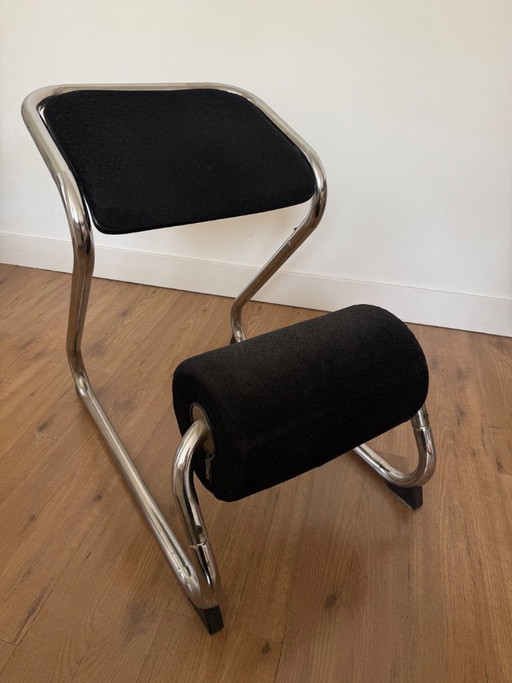 Hag Ergonomische Designerstoel – bureaustoelen, Metal, Textile