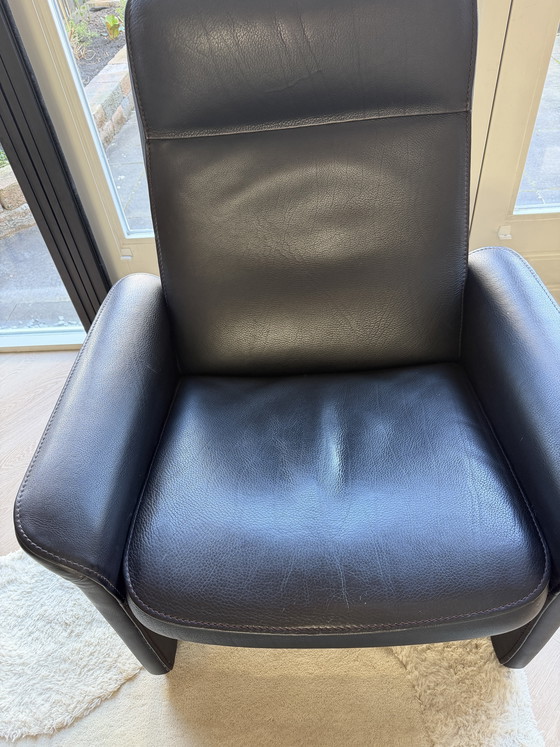 Image 1 of De Sede Leren Fauteuil Vintage Mid Century DS50