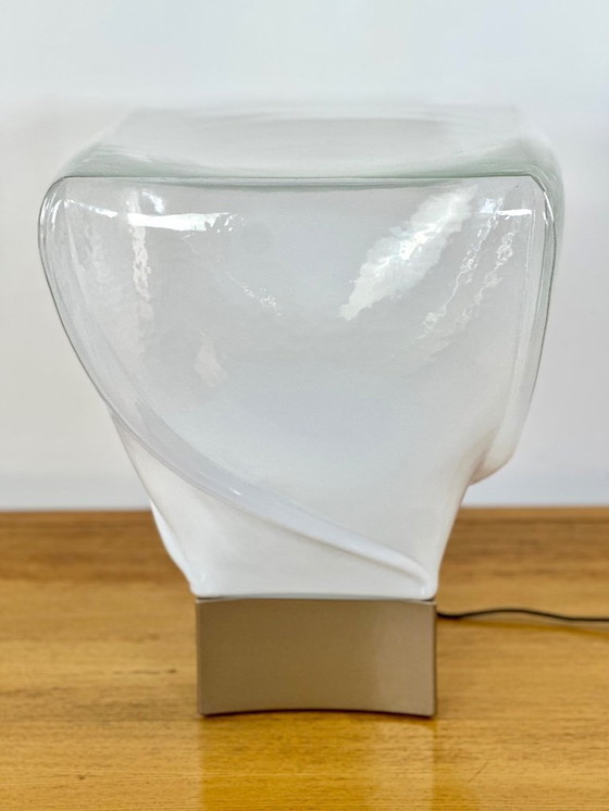 Image 1 of Murano blown glass lamp by Leucos, 1970s