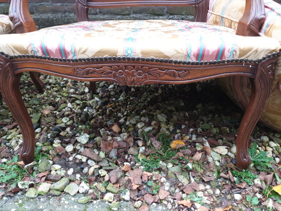 Image 1 of 2 fauteuils baroques Louis