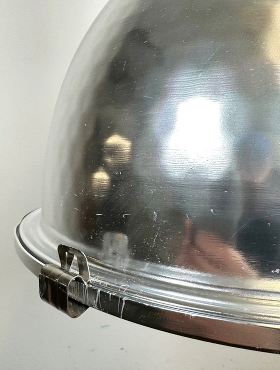 Image 1 of Industrielle Pendelleuchte mit Glasabdeckung von Charles Keller für Zumtobel, 1990er Jahre