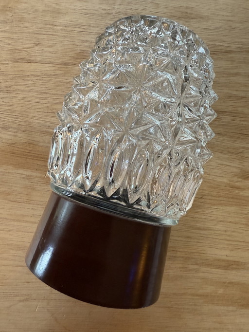 Retro vintage glass ceiling lamp ceiling lamp glass