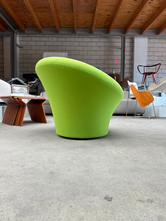Sillón Artifort Mushroom verde claro – Sillones, Metal, Textile (photo 2 of 7)