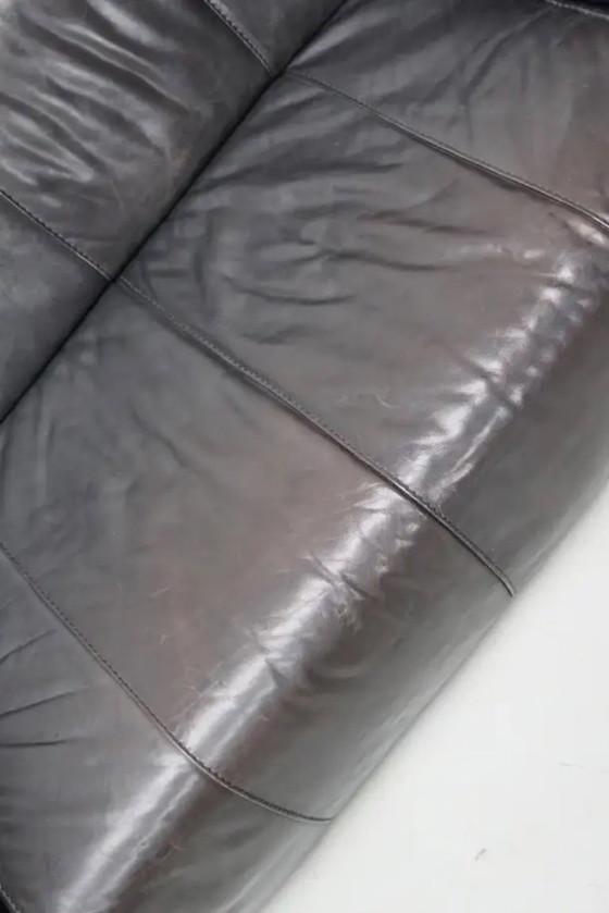 Image 1 of Canapé Andes en cuir marron par Gerard van den Berg pour Montis, 1970