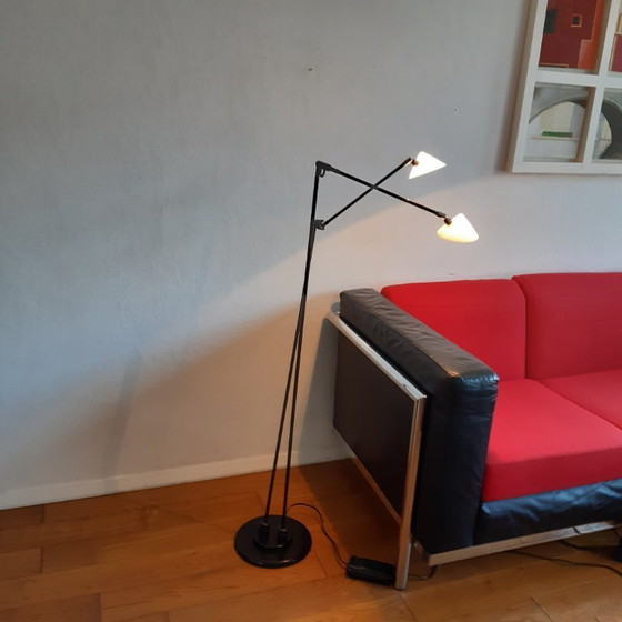 Image 1 of Lampada da terra a due bracci orientabili Pola Design Amstelveen, stile Memphis