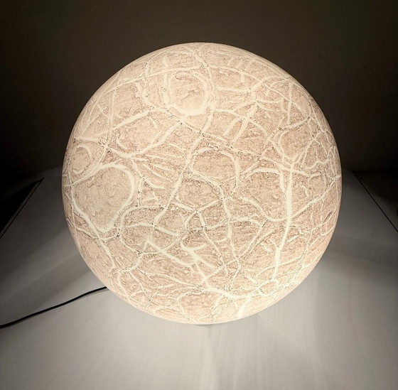 Image 1 of Lampe de table/champignon de Ludovico Diaz de Santillana pour Venini, modèle : 832, Italie, années 1960, exemplaire rare