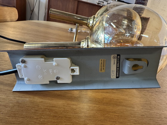 Image 1 of Set di 2 lampade da parete di Svend Mejlstrøm per Mejlstrøm Belysning - Eleganza danese in ottone e vetro