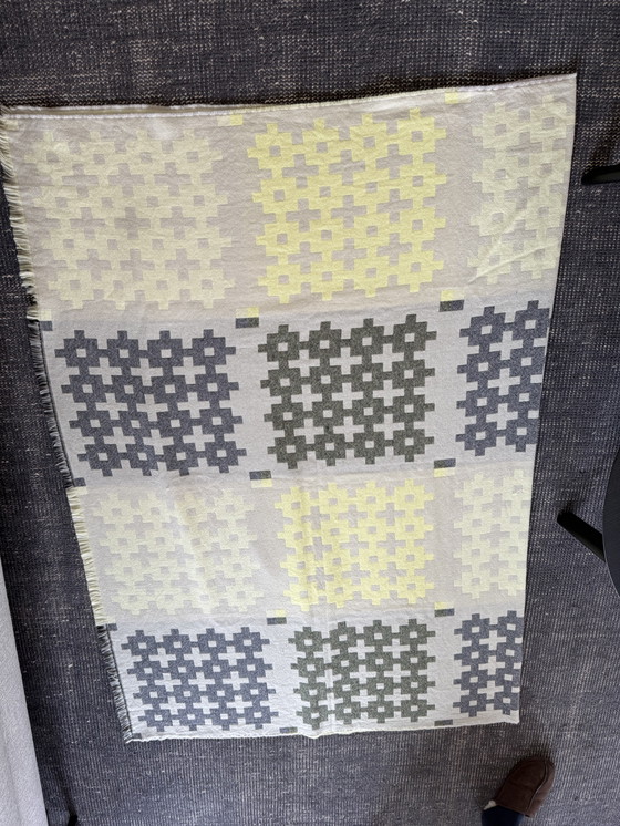 Image 1 of Hay 9, Plaid in Lemon/Gray