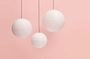 Hay Rice Paper Shades 50cm + Pendelschnur-Sets