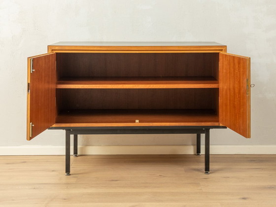 Image 1 of Sideboard aus den 1950er Jahren, schwarz-weiß