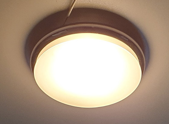 Image 1 of Rolf Krüger per Heinz Neuhaus Leuchten 2 lampade da soffitto