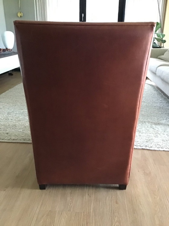 Image 1 of Panchine in pelle, 2 pezzi