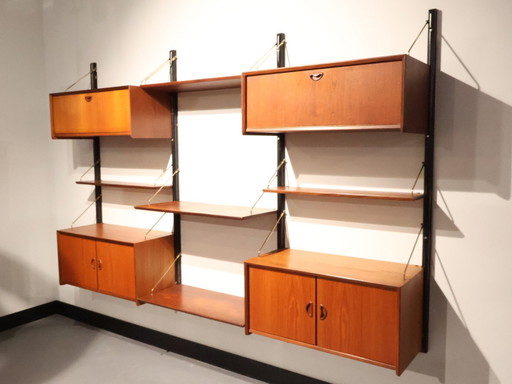 Large Vintage Wall System Louis Van Teeffelen