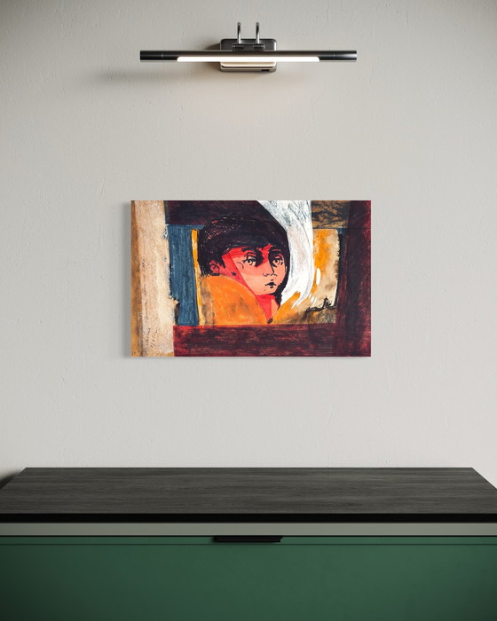 Image 1 of Robert Detheux, un bellissimo dipinto del 1962