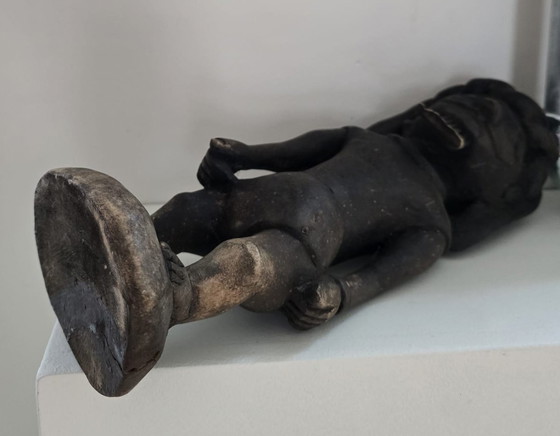 Image 1 of Seltene holzgeschnitzte Statue aus Sumatra