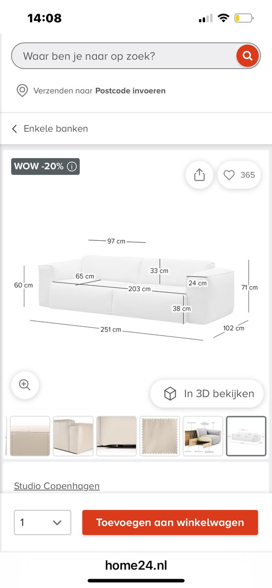 Image 1 of Banco Driezits Hudson Copenhague