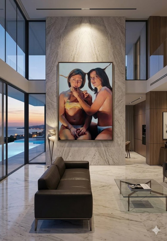 Image 1 of Jara Marzulli – “Occhio Virtuoso” (2010) | Large nude painting