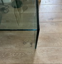 Glazen salontafel