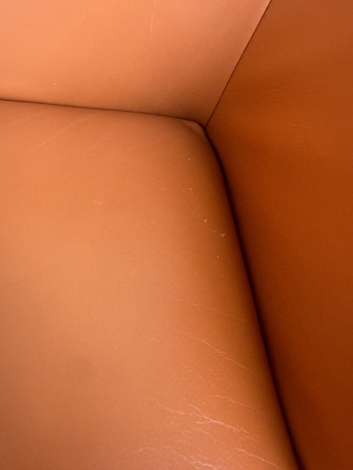 Fauteuil en cuir italien Turn Design